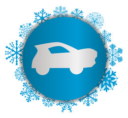 car christmas icon