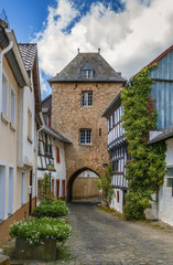 Fototapeta na wymiar Tower gate, Blankenheim, Germany