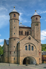 Fototapeta na wymiar St. Chrysanthus and Daria Church, Bad Munstereifel, Germany
