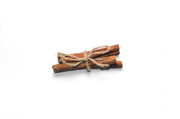 Several bandaged cinnamon sticks