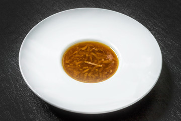 オニオンスープ　French onion soup