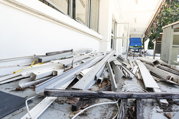 wires garbage from recycle industry