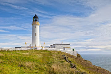 Fototapeta na wymiar Lighthouse at Mull of Galloway, Dumfries and Galloway, Scotland