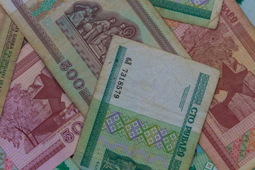 Background of the belarusian money