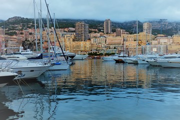 Port in Monaco