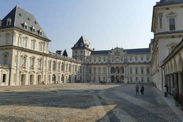 Fototapeta na wymiar Torino - Castello del Valentino