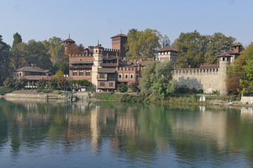 Fototapeta na wymiar Torino - Borgo Medioevale