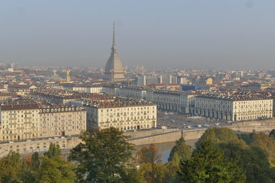 Torino - panorama dal Monte dei Cappuccini