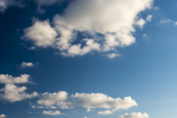 Obraz premium Clouds on blue sky