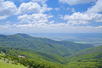 Fototapeta na wymiar View from mount Buzludza, Bulgaria 7