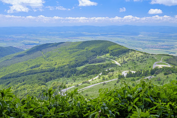 Fototapeta na wymiar View from mount Buzludza, Bulgaria 9