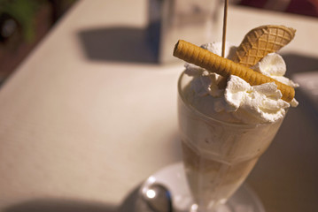 Otranto, Italy - September 05, 2012 : Ice cream