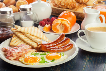 Fresh english breakfast