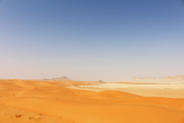 Fototapeta na wymiar Red Sand Arabie Soudite