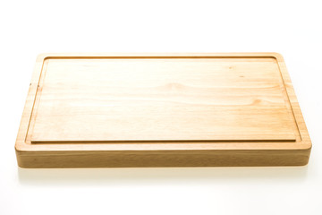 Brown wooden cutting board