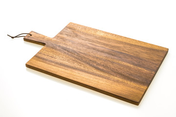 Brown wooden cutting board