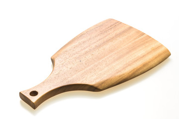 Brown wooden cutting board