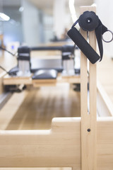 Reformer pilates studio machine