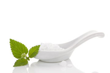 Artificial sweetener isolated.