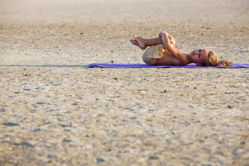 Beautiful boy on the beach