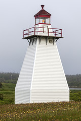 French Point Lighthouse in Nova Scotia