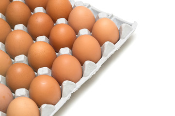 egg isolated on white background