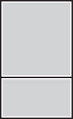 Vector frame for photos and pictures, photo collage, photo puzzle