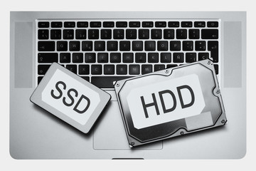 Disco duro port&aacute;til SSD y HDD