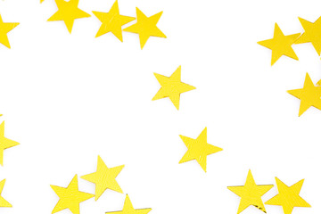 gold stars christmas background