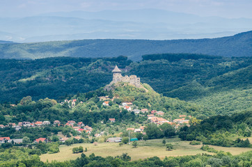 Zamek Somosko, Węgry - obrazy, fototapety, plakaty