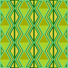 Abstract Seamless Pattern. Seamless Pattern with Triangles.green eco style  triangle Pattern.