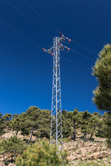 Obraz premium Electric pylon