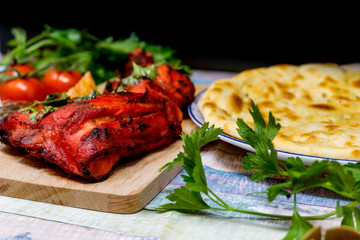 food specialities Mixed Grill Indian Flavor