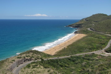 Fototapeta premium Beach in Saint Kitts