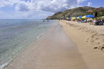Beach in Saint Kitts