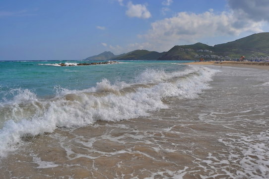 Beach in Saint Kitts