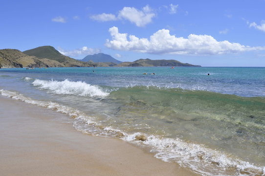 Beach in Saint Kitts