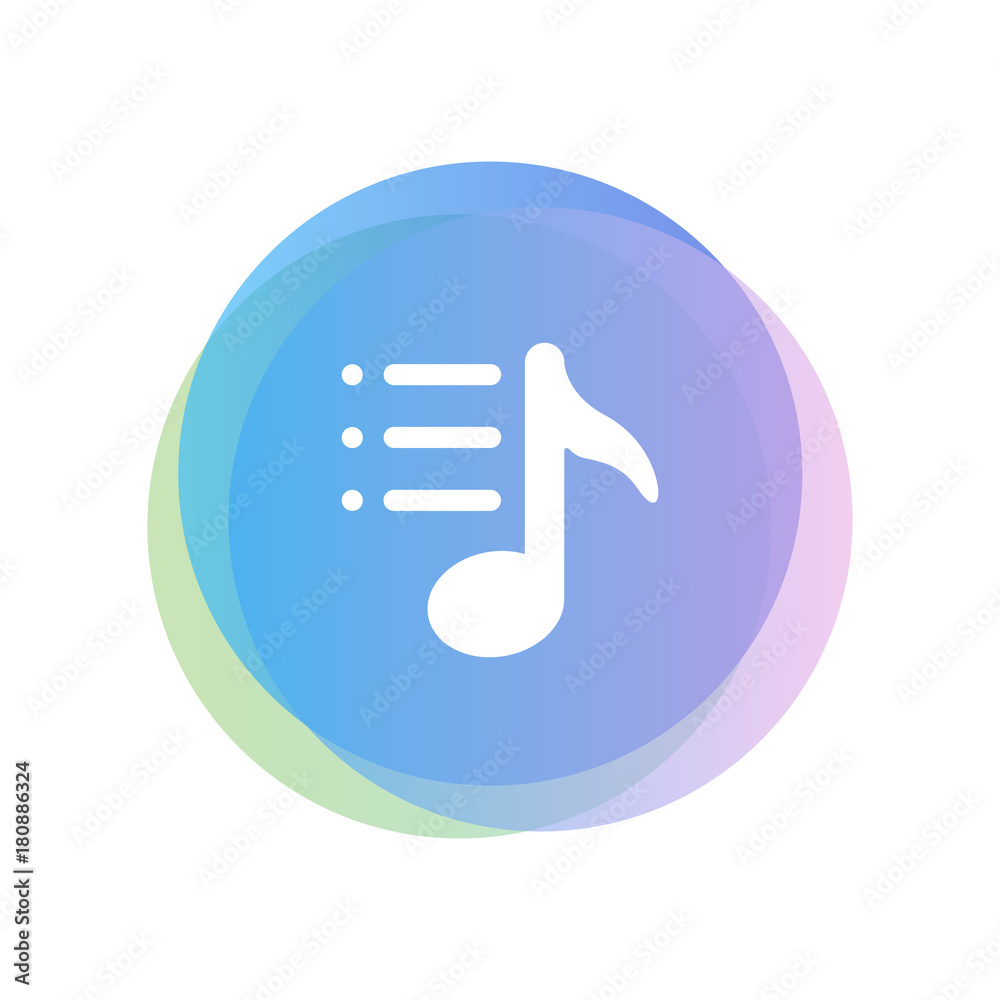 Sticker Minimalist Icon Design