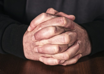 Fototapeta premium Betende Hände