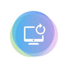 Fototapeta premium Minimalist Icon Design