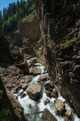  breitachklamm  im kleinwalsertal