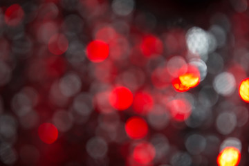 festive bright background with a bokeh of glowing lights. new year background