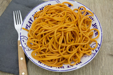 spaghetti rouge