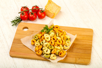 Raw tortellini