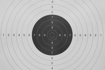 gun shooting paper target