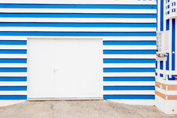 Fototapeta premium Colorful house facade