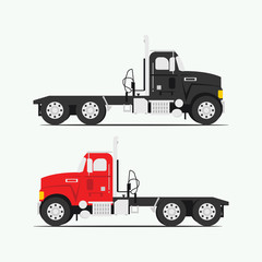big truck Logo Vector Template Design