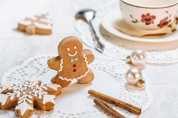 Hand made Christmas theme decorated cookies