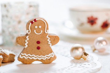 Hand made Christmas theme decorated cookies