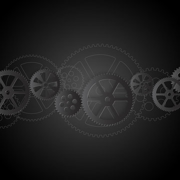 white gears oob black